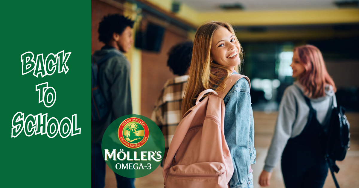 Rentrée scolaire – Oméga-3 pour un départ sur les chapeaux de roue dans la nouvelle année scolaire